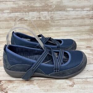 Dansko Hazel 4504547500 Blue Mary Jane Flats Comfort Shoes Women's Size 39